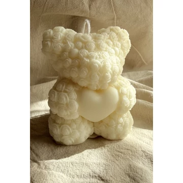 Vaníliás maci gyertya