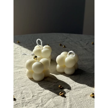 Hógömb trió gyertya szett