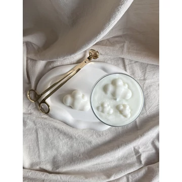 Cloudi gyertya &amp; tálca szett