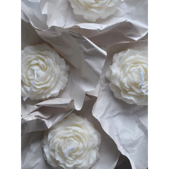 Peonia gyertya szett