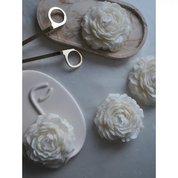 Peonia gyertya szett