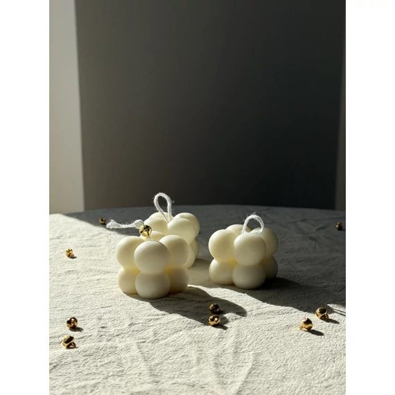 Hógömb trió gyertya szett