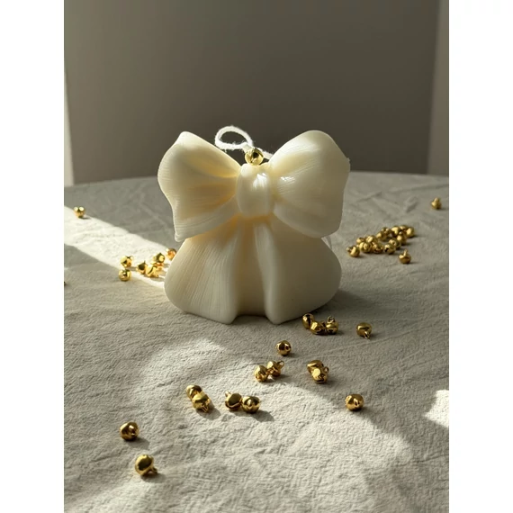 Karácsonyi masni gyertya