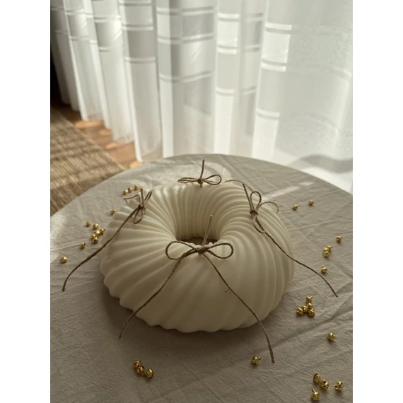 Adventi gyertya koszorú