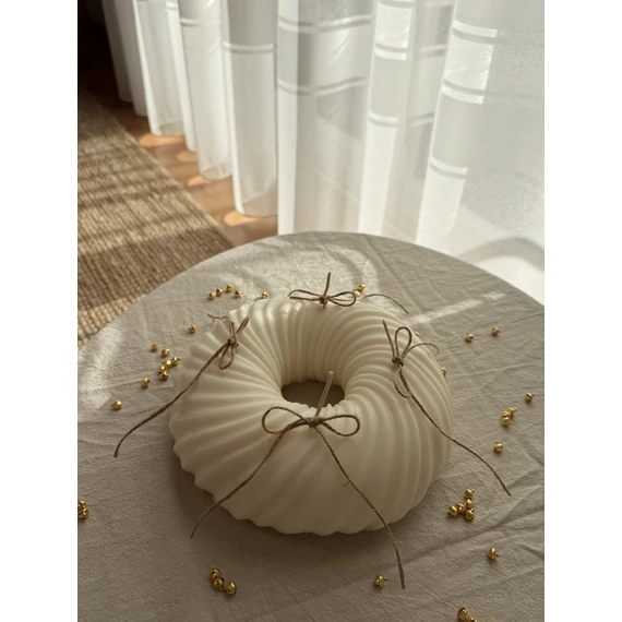 Adventi gyertya koszorú