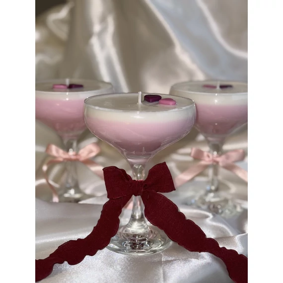 Love Potion martini gyertya