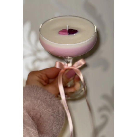 Love Potion martini gyertya