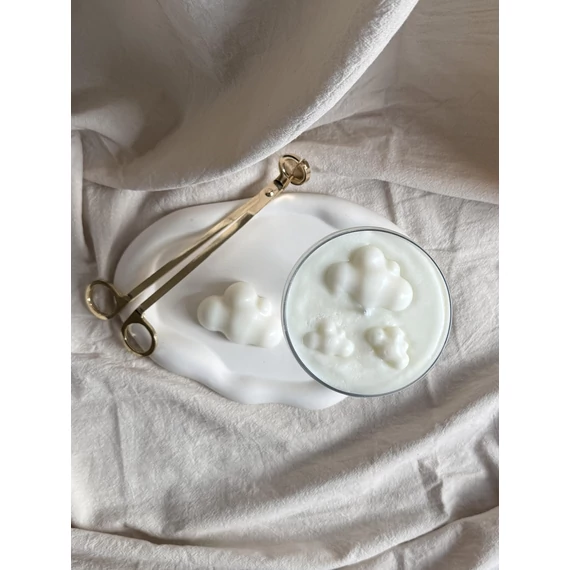 Cloudi gyertya & tálca szett